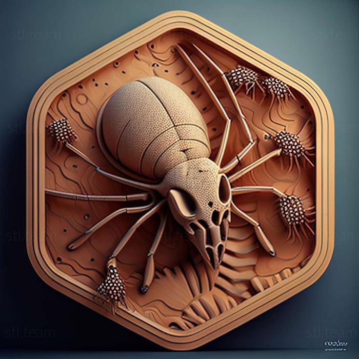 3D model Pheidole davidsonae (STL)